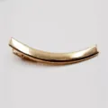 Gouden metalen haarspeld minimalistische eendensnavel clip haaraccessoire voor dagelijkse look - Maan Clip