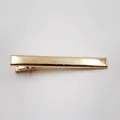 Gouden krokodil haarspeld eenvoudige metalen pony clip voor styling en DIY accessoires - 8 cm slanke vierkante clip