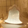 Glockenförmige LED-Tunnel-Leuchte Unendlichkeitsspiegel Nachtlicht Deko Lampe für Zimmer. - Glocke