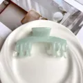 Minzgrüne Jelly Haarklammer für Damen, elegante tägliche Hochsteckfrisur Haarstyling Accessoire. - Hellgrün