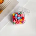 Set de mini pinces à cheveux pour enfants en boîte transparente, accessoires mignons et colorés. - 1cm Boîte De 70 Pièces / Couleur Printemps Cœur