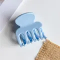 Lichtblauwe PC snoepkleur kleine haarclip haarklem voor halve opgestoken kapsels. - Effen Hemelsblauw