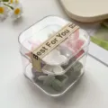 Mini Blumen Haarklammern Set in transparenter Box, süße Haarklammern für Damen und Mädchen. - Morandi Pflaumenblüte (10er-Pack)