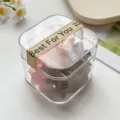 Süße Mini-Haarklammern Set in transparenter Box, schöne Haaraccessoires für Mädchen und Kinder. - Morandi Stern (10er-Pack)