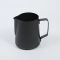 Black stainless steel milk frothing pitcher for coffee espresso latte art cup tool. - 350ml Teflon - 304