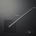 Stainless steel straw multi-specification metal drinking straw durable eco-friendly tableware - 6mm x 215mm Straight Straw