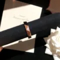 Roségouden open ring met geometrisch zirkonia design, prachtige elegante damesring. - Ruit V-Vorm Micro-Pave Stijl (K489) / Roségoud