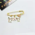 Snoopy Cartoon Metall Sicherheitsnadel Brosche süße Emaille Anstecknadel Rucksack Dekoration - Stil 1