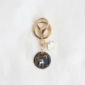 Exquisite alloy oil-drop deer keychain with a cute cloud pendant for daily accessory. - Deer Under the Moon Style (5)