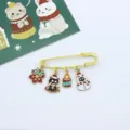 Black Cat & Snowflake Snowman Style (230715-20)