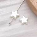 ABS imitation pearl white star loose beads for DIY handmade jewelry bracelets earrings accessories - 1 Piece/Pack (9x10mm)