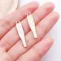 Colgante Termómetro Esmaltado Rosa de Aleación Accesorio de Joyería DIY para Llavero - Termómetro (23050) / 1 Pieza (30x6mm) / Termómetro Equipo Rosa