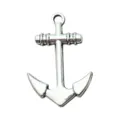 Breloque pendentif ancre argent antique DIY pour la création de colliers et bracelets. - Ancre En Alliage (3263)
