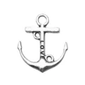 Pendentif ancre en alliage argent antique pour fabrication de bijoux DIY, bracelet mer. - Ancre En Alliage (4375)
