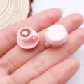 Rosa mini taza de café de resina dije cabochon miniatura comida DIY accesorios piezas - Taza de Café 3D Arte de Latte Corazón (23955)