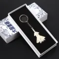 Metal fighter jet keychain military model gift aviation souvenir key ring for fans - J-20 Camouflage Pattern [Premium Gift Box] High-End Edition