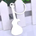 Portachiavi Apribottiglie a Forma di Chitarra in Metallo Creativo Ciondolo Regalo - Forma Chitarra (GX-014)