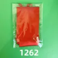 50cm Ellbogensatinhandschuhe fingerlos, leuchtend rote Stretch-Nylon Retro Party Handschuhe. - Einheitsgröße / Einheitsgröße / Rot