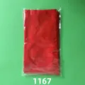 Guanti in tulle rosso lunghi trasparenti sera festa sposa matrimonio protezione solare - Imballaggio Semplice / Rosso