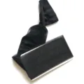Detailansicht von transparenten schwarzen Feinstrumpfhosen mit Kartoneinlage, leicht. - Einheitsgröße / Unterteile / Schwarze Socken mit schwarzer Naht