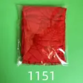 Rote Spinnennetz Netto Halbfinger Handschuhe fuer Halloween Kostuem Party und Cosplay Requisiten. - Einheitsgröße / Rot