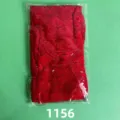Rote Spitzen-Ganzfingerhandschuhe, elegante lange Brautspitzenhandschuhe für Party. - Einheitsgröße / Einheitsgröße / Rot