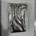 Gants longs brillants argentés finition métallique accessoires de fête cosplay dance SKU - Argent - Emballage simple