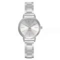 Orologio donna al quarzo argento elegante bracciale acciaio inossidabile analogico - Stile Solo Orologio / Argento