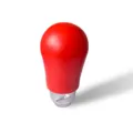 Red silicone egg separator suction tool bulb for kitchen baking and yolk separation. - Egg Separator / Bright Red OPP Bag Packed / Red