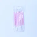 Fondant taart decoratie pen reliëf mal cartoon brood snijgereedschap set roze kleur - OPP Zak / Roze