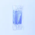 Set van fondant taart decoratie snijgereedschap, blauwe en witte plastic pennen in zak. - OPP Zak / Blauw