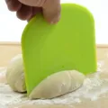 Raschietto per impasto in plastica utensile da forno tagliacake trapezoidale verde per pane - Raschietto Morbido / Verde