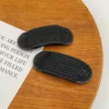 Black invisible hair volume root lifter pads for women cranial top and bangs styling hair clip - 1# Black Breathable Small Size 2 Pieces