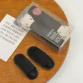 Invisible hair root volume clips and hair styling pad set for women daily hair styling. - 8# Small Breathable Black (2 Pcs) & Fluffy Clips Boxed (2 Pcs)