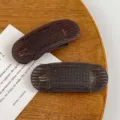 Unsichtbare Haarwurzel Volumizer Clips für sofortiges Volumen, dunkelbraune flauschige Haarpads. - Nr. 2 braune atmungsaktive Ausführung, klein, 2 Stück