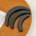 Schwarze unsichtbare Haarwurzel Volumen Pads, Schaumstoff Haarkissen für Damen Haarstyling. - 11# Mondförmige Kissen, 3 Teile (groß, mittel, klein)