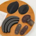 Haarvolumenkissen Schwamm Clip unsichtbare Haarwurzel Erhöhung Haarschmuck Werkzeuge - 25# Braune Haarpads für Volumen (4-teiliges Set)