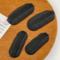 4er Set schwarze Haarvolumen-Pads, unsichtbare Haarwurzel-Push-up-Kissen für Styling. - 30# 2 kleine Schwammkissen & 2 große Schwammkissen