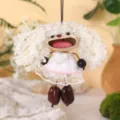 Handmade natural shell doll pendant creative healing wind chime bag hanging cute craft ornament - Premium Hair Accessory 2