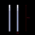 Transparent balloon stick column support rod 34cm length for wedding party decoration setup - Transparent Crystal Tube (With Connector) / Single Pack