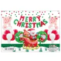 Christmas Santa Claus balloon set party decoration banner balloons festive atmosphere props - Christmas 23-Piece Set (SD-23002)