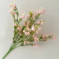 Artificial baby's breath flowers fake gypsophila bouquet for home wedding decor photography props - Pink
