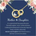 Elegant double circle heart necklace, fashion light luxury mother daughter jewelry gift. - Double Circle Heart Mother & Daughter Style (2026-01-N-5197 Style 1) / Gold