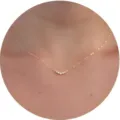 Delicate gold-toned clavicle necklace with sparkling cubic zirconia cluster for women chic style - Micro-Arch Multi-Stone Clavicle Chain (5684-Style 3) / 16" / Gold