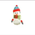 Muñeco de nieve de Navidad tarro de caramelos transparente peluche decoración regalo - Estilo Pingüino
