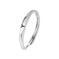 S925 Sterling Zilveren Initiële Y Letter Ring Minimalistische Verstelbare Open Ring - Letter Y (K2422) / HK Maat 13