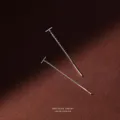 Orecchini pendenti lunghi in argento sterling S999 stile coreano minimalista nappa - Linea retta