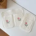 Gesteppte Aufbewahrungstaschen im koreanischen Ins-Stil mit Tulpenstickerei für Babybetten - Tulpe