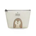 Niedliche Igel Canvas Kosmetiktasche mit Reißverschluss und einzigartigem Aufdruck. - Igel-Druck-Stil (sn3054)