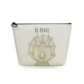 Canvas Dinosaurier Kosmetiktasche süßer Tierdruck Make-up Beutel Reise-Organizer - Triceratops-Druck-Stil (sn3062)
